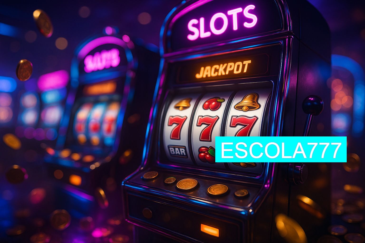 Diversos jogos de caça-níqueis